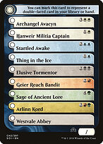 Shadows Over Innistrad Checklist 2 — Shadows over Innistrad Tokens CH2