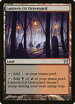 Cemitério Iluminado por Lanternas — Champions of Kamigawa 278