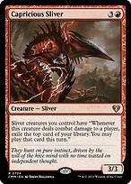 Capricious Sliver — Commander Masters 734