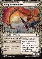 Riling Dawnbreaker // Signaling Roar — Tarkir: Dragonstorm 292