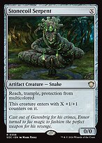 Serpente Litoespiral — Secrets of Strixhaven Commander 356