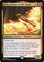 Syrix, Portadora da Chama — New Capenna Commander 80