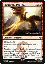 Fênix do Rastro Flamejante — Fate Reforged Promos 100s