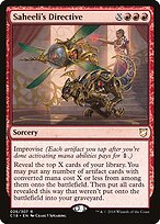 Diretriz de Saheeli — Commander 2018 26
