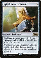 Espada Insigne de Valeron — Core Set 2019 244
