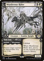 Ginete Homicida // Fim Célere — Throne of Eldraine 287