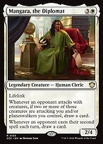 Mangara, o Diplomata — Secrets of Strixhaven Commander 155