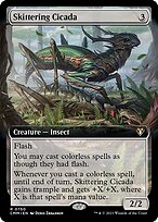 Skittering Cicada — Commander Masters 750