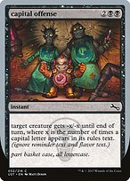 capital offense — Unstable 52