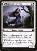 Sobrevivente Enlutada // Vingadora Intrépida — Innistrad: Midnight Hunt 4