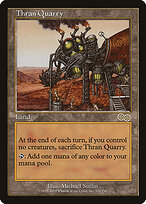 Pedreira de Thran — Urza's Saga 329