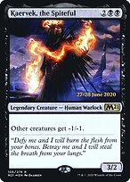 Kaervek, o Malévolo — Core Set 2021 Promos 106s