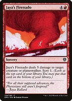 Tornado de Fogo de Jaya — Dominaria United 134