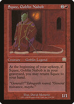 Squee, Nabobo Goblin — Mercadian Masques 214