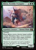 Rhino, Terrible Trampler — Marvel Super Heroes Commander 730