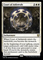 Corte do Vale Arden — Wilds of Eldraine Commander 21