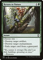 Retorno à Natureza — Forgotten Realms Commander 169