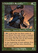 Recrutador de Vigia do Crepúsculo // Uivador da Krallenhorde — Innistrad Remastered 467