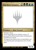 The Bird Champion — Unknown Event RZ06i