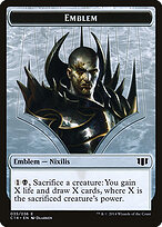 Ob Nixilis of the Black Oath Emblem — Commander 2014 Tokens 35