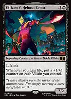 Citizen V, Helmut Zemo — Marvel Super Heroes Commander 650