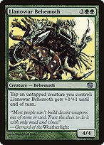 Behemoth de Llanowar — Eighth Edition 261★