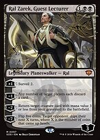Ral Zarek, Guest Lecturer — Secrets of Strixhaven Promos 97p