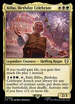 Bilbo, Aniversariante