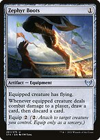 Botas Zéfiras — Strixhaven: School of Mages 261