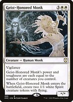 Monge Honrado pelo Geist — Kaldheim Commander 25