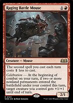 Camundongo de Batalha Enfurecido — Wilds of Eldraine 143