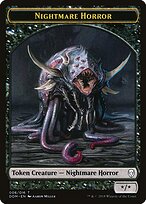 Nightmare Horror — Dominaria Tokens 6