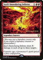 Inferno Imolante de Jaya — Dominaria Promos 133s