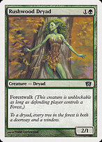 Dríade de Rushwood — Eighth Edition 278