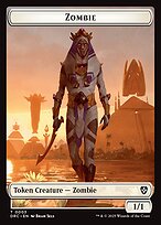 Zombie — Aetherdrift Commander Tokens 3