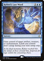 Última Palavra de Kefnet — Hour of Devastation 39