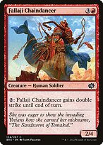 Dançarina das Correntes Fallaji — The Brothers' War 134