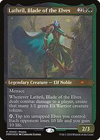 Lathril, Espada dos Elfos — Kaldheim Promos 2★
