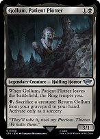 Gollum, Conspirador Paciente