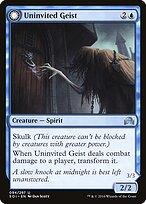 Geist Não Convidado // Invasor Desimpedido — Shadows over Innistrad 94