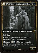 Dennick, Aprendiz Pio // Dennick, Aparição Pia — Innistrad: Double Feature 217