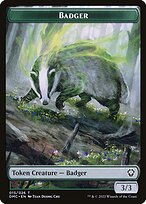 Badger — Dominaria United Tokens 15
