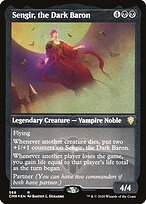Sengir, o Barão Sombrio — Commander Legends 568