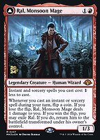 Ral, Mago da Monção // Ral, Prodígio da Linha de Força — Modern Horizons 3 Promos 247s