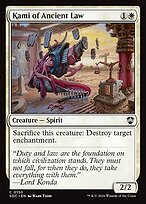 Kami da Lei Antiga — Secrets of Strixhaven Commander 150