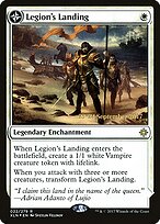 Desembarque da Legião // Adanto, o Primeiro Forte — Ixalan Promos 22s
