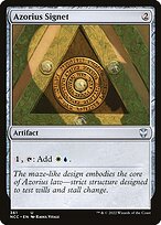 Sinete Azorius — New Capenna Commander 361