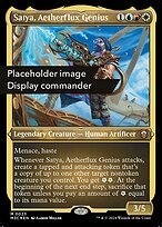 Satya, Aetherflux Genius — Modern Horizons 3 Commander 150