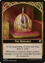 The Monarch — March of the Machine Commander Tokens 46