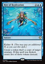 Rito de Replicação — Secrets of Strixhaven Commander 202